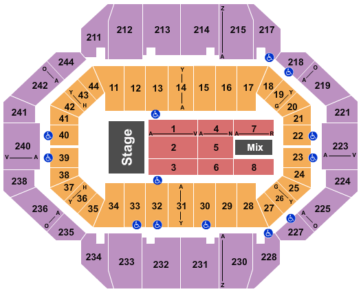 Seating Chart For Trans Siberian Orchestra